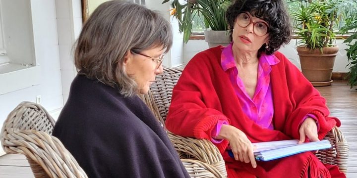 Exercice d'hypnose entre stagiaires