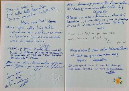 Ambiance de formation — concentration et bienveillance