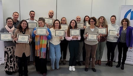 Remise de certifications en PNL à Pau