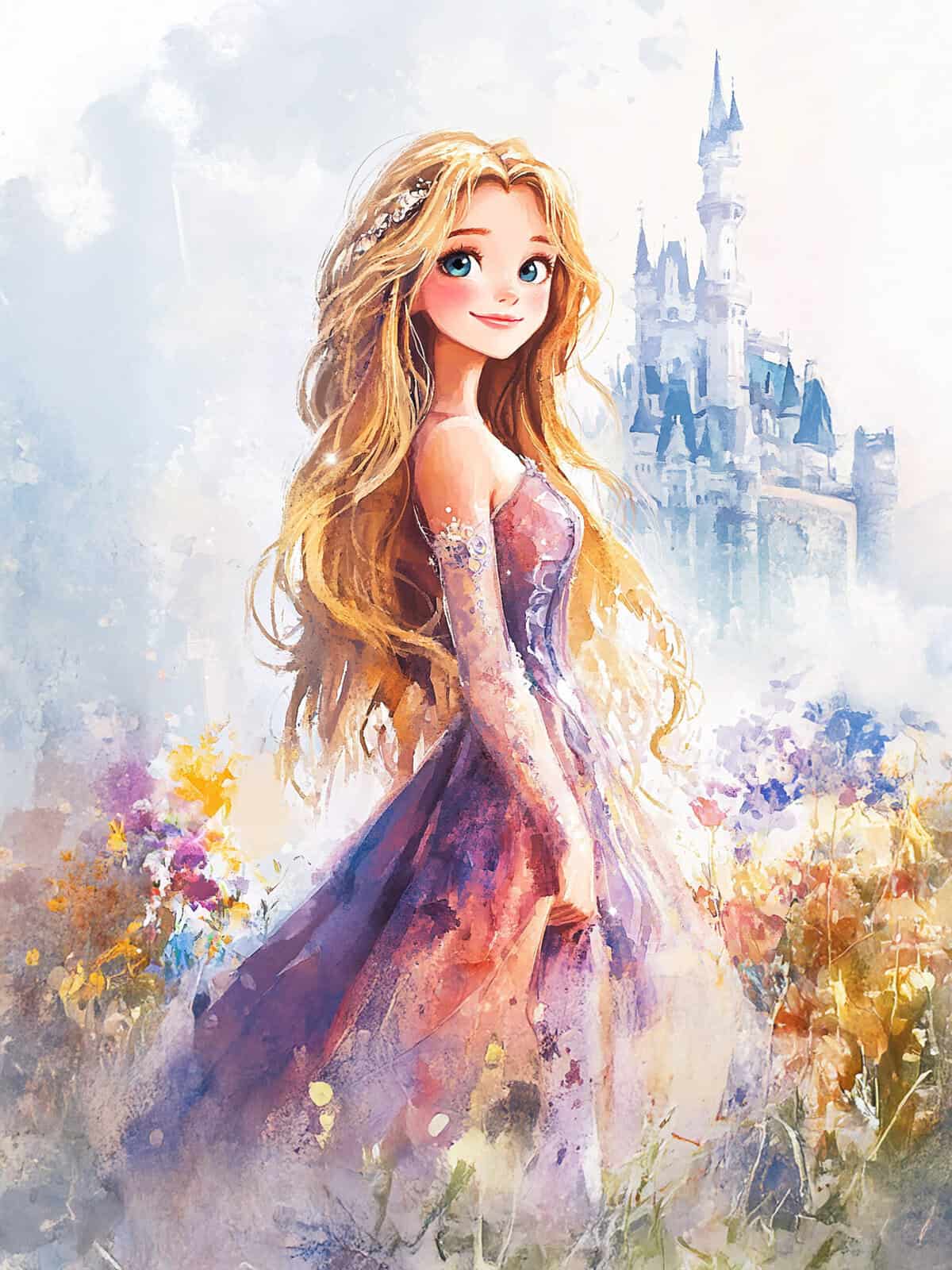Illustration — La princesse