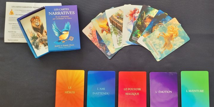 Cartes narratives jeu de cartes thérapeutiques pour les enfants de Sandrine et Dominik Hansen