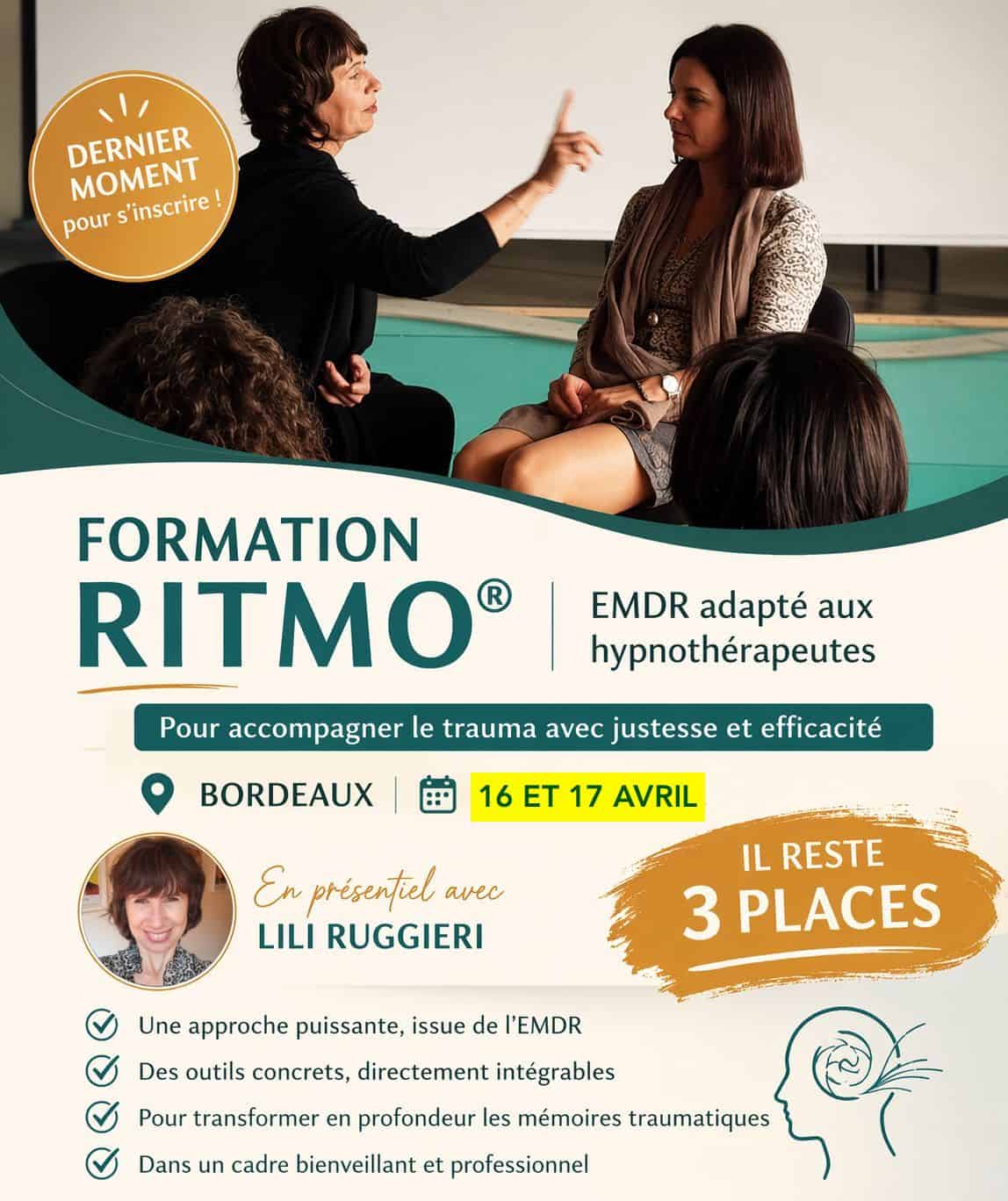 FORMATION RITMO - EMDR POUR HYPNOTHÉRAPEUTES