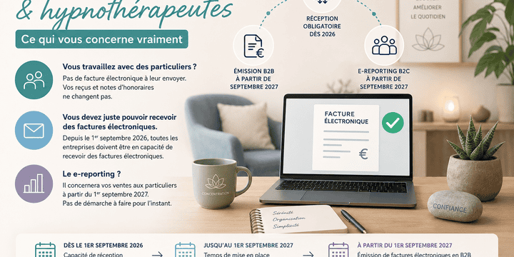 Facturation electronique - ce qui concerne les hyp nothérapeutes
